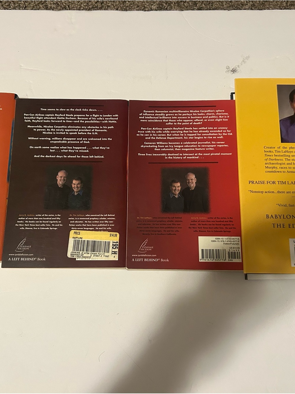 Tim Lahaye Rapture Series Book Set - Multi-Color - Picture 3 of 3